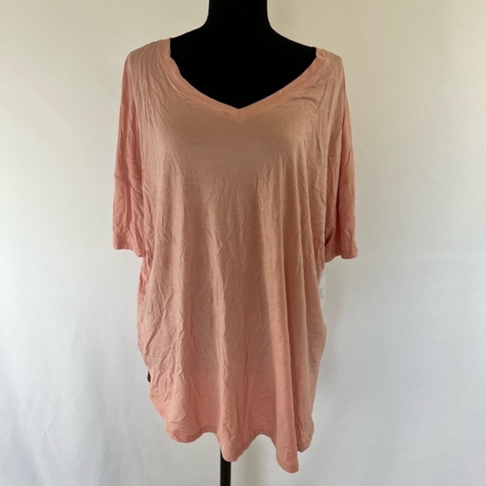 Time & Tru Tunic Length Top